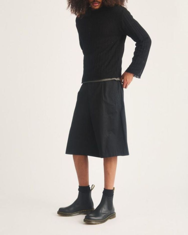 2976 Yellow Stitch Smooth Leat BLACK