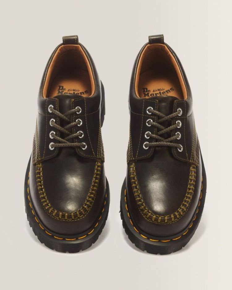 Lowell 4 Eye Mayhem Leather Mo OLIVE