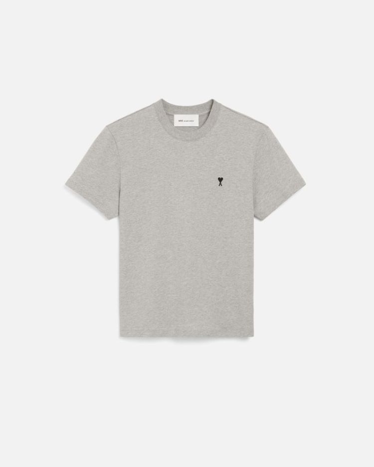 QUOTA - POLO WITH CONTRASTED A 951 HEATHER ASH
