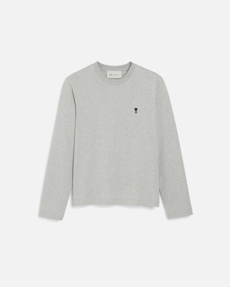 QUOTA - LONG SLEEVES TSHIRT WI A273 GREY/BLACK